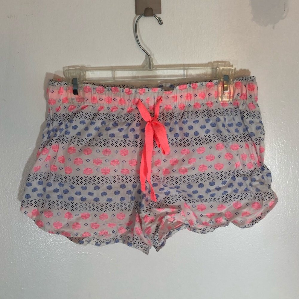 Cute Patterned Pajama Shorts